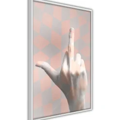 Poster 'Middle Finger'