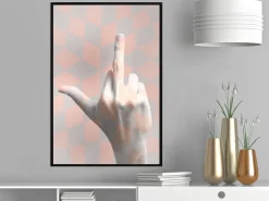 Poster 'Middle Finger'