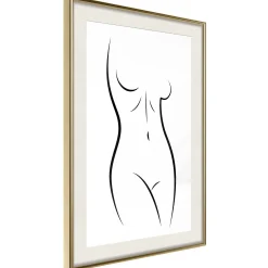 Poster 'Minimalist Nude'
