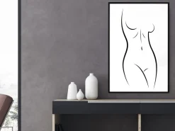 Poster 'Minimalist Nude'