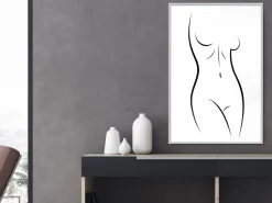 Poster 'Minimalist Nude'