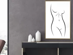 Poster 'Minimalist Nude'