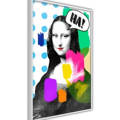 Poster 'Mona Lisa Pop-art'