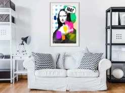 Poster 'Mona Lisa Pop-art'