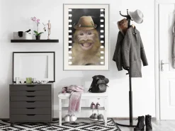 Poster 'Monkey In Hat'