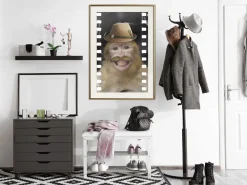 Poster 'Monkey In Hat'