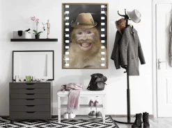 Poster 'Monkey In Hat'