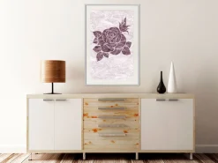 Poster 'Monochromatic Rosae'