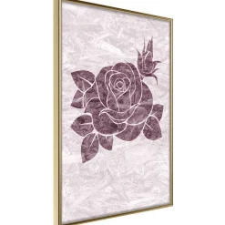 Poster 'Monochromatic Rosae'