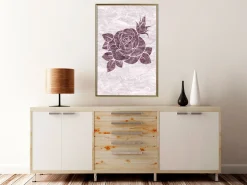 Poster 'Monochromatic Rosae'