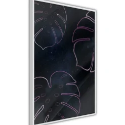 Poster 'Monstera Outline'