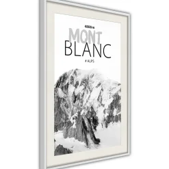 Poster 'Mont Blanc'