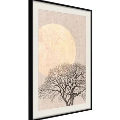Poster 'Morning Full Moon'