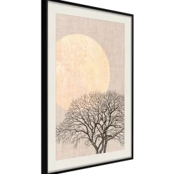 Poster 'Morning Full Moon'