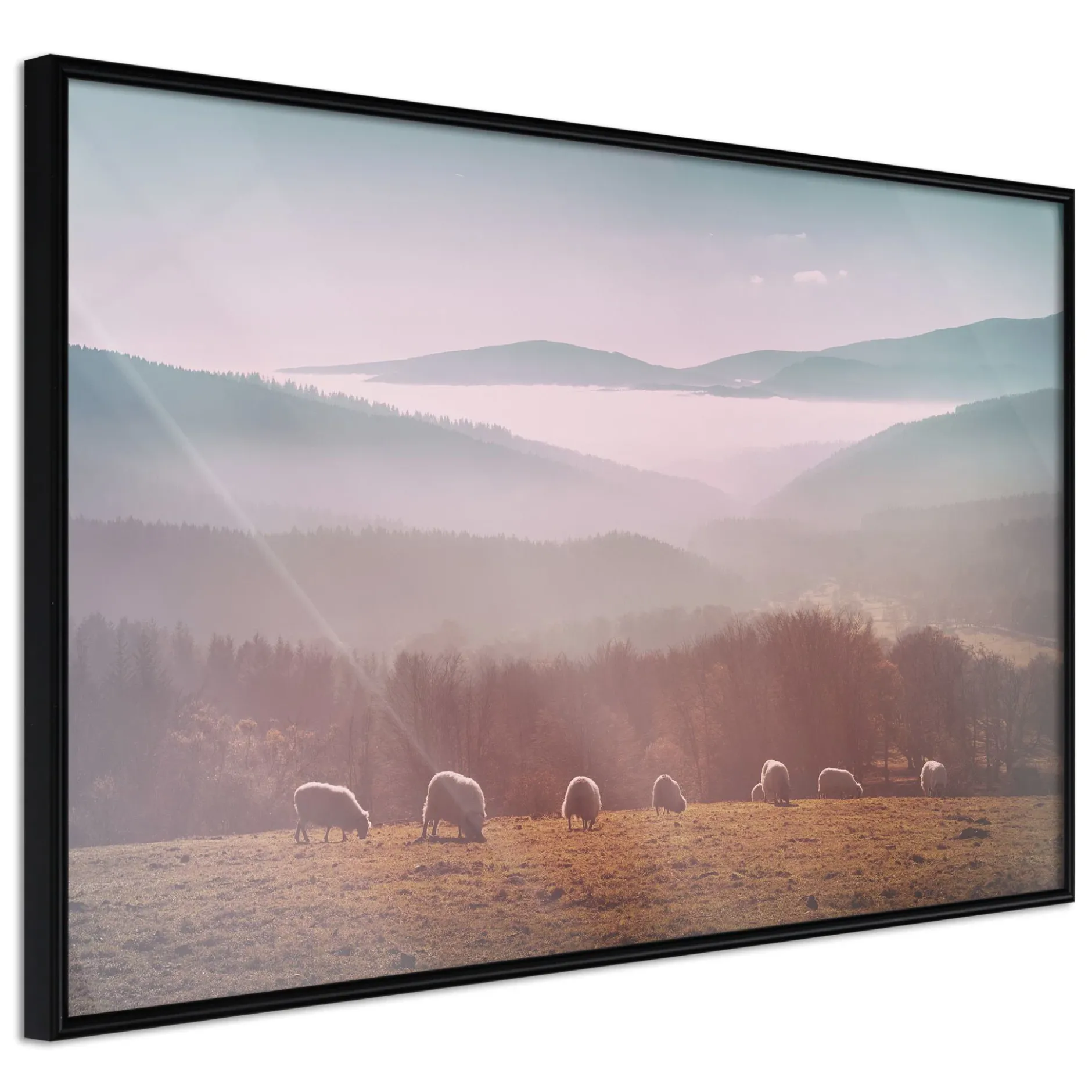 Poster 'Mountain Pasture'