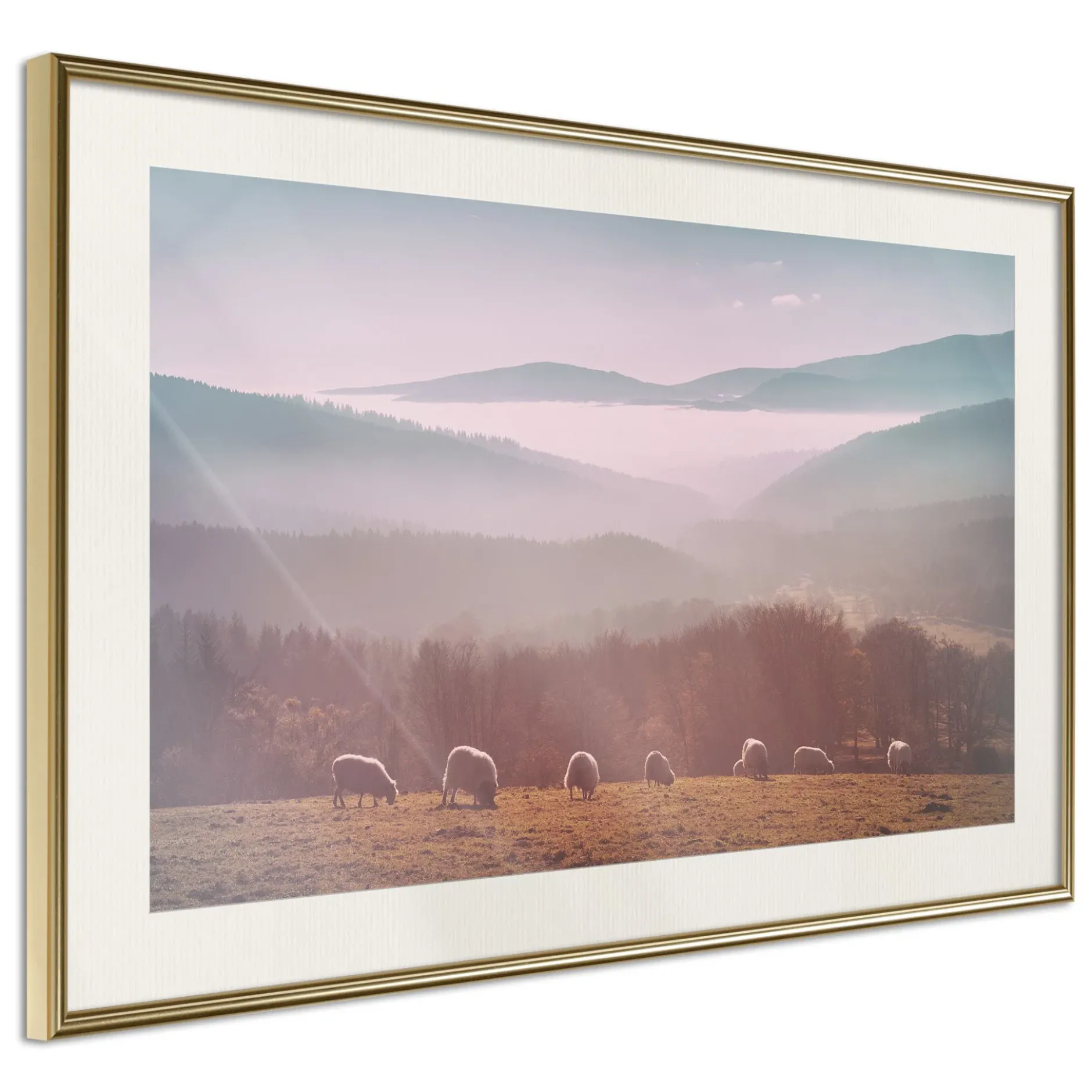 Poster 'Mountain Pasture'