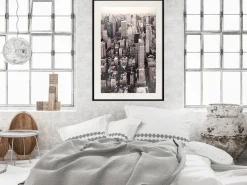 Poster 'New York from a Bird's Eye View'