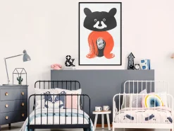 Poster 'Nice Mr. Raccoon'