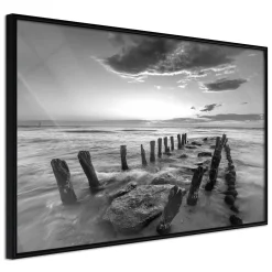 Poster 'Old Breakwater'