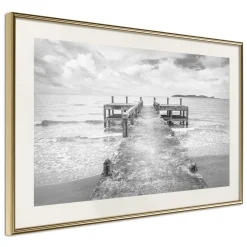Poster 'Old Pier'