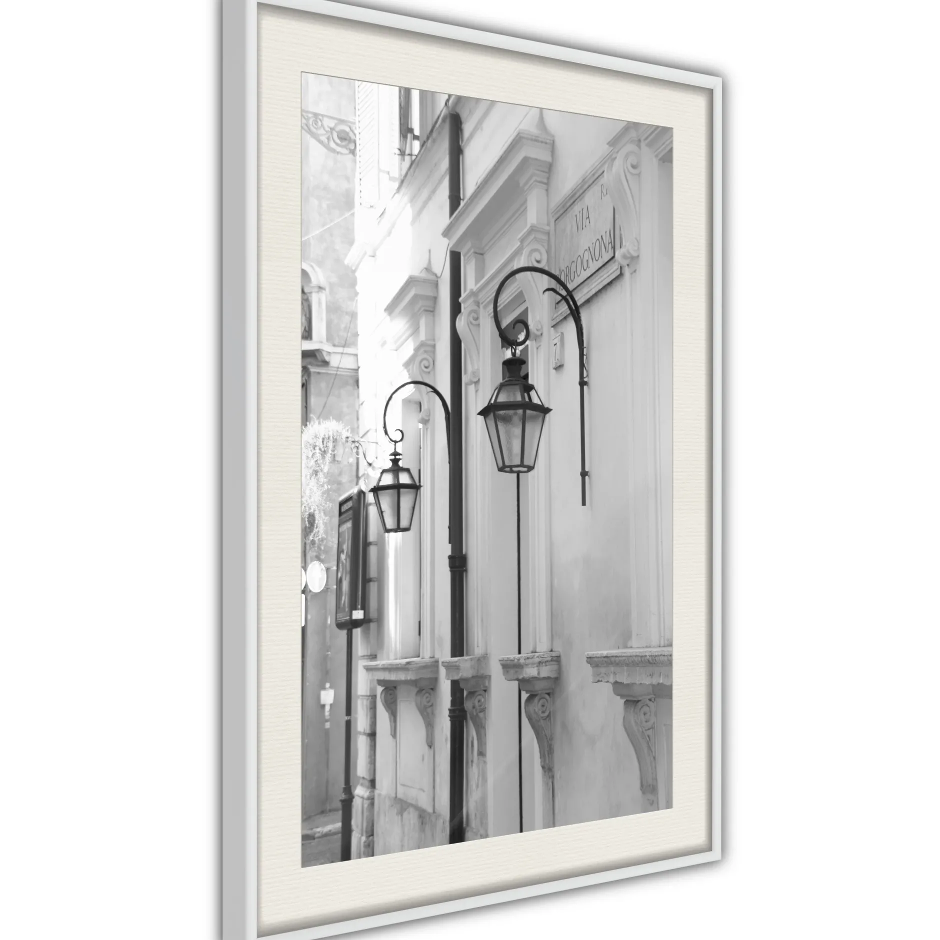 Poster 'Old Town's Charm'