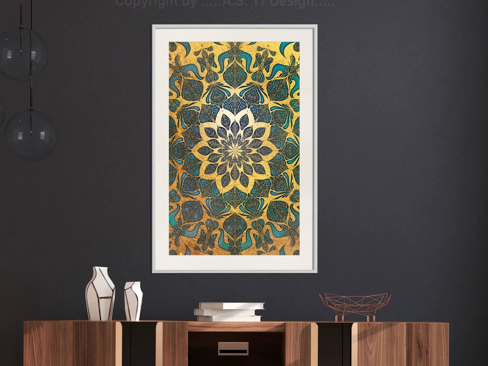 Poster 'Oriental Glow'
