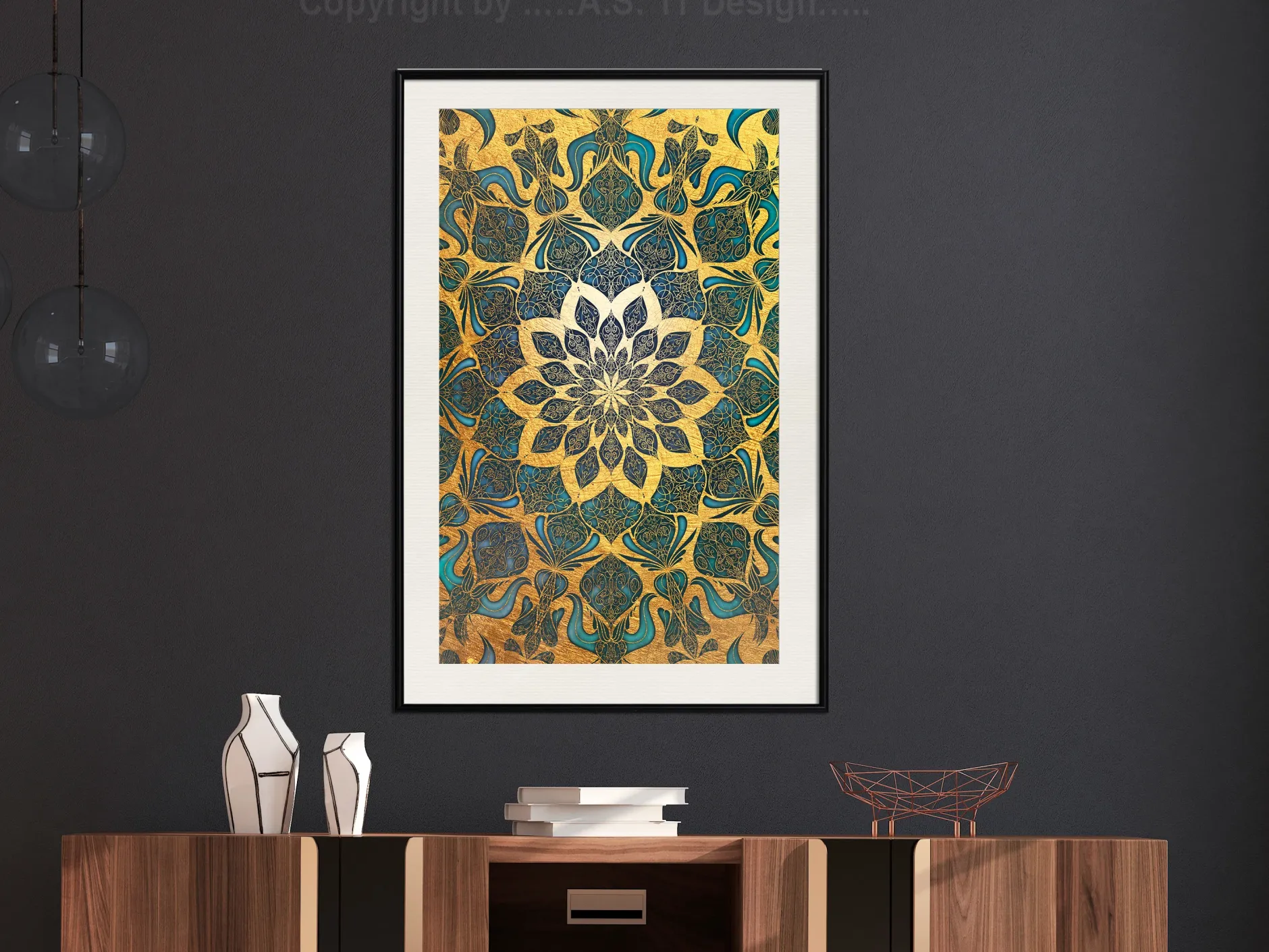 Poster 'Oriental Glow'