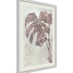 Poster 'Ornamented Monstera'