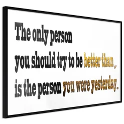 Poster 'Outdo Yourself'