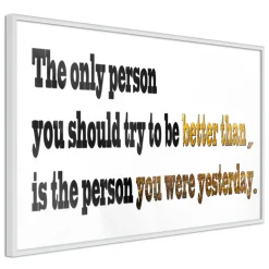 Poster 'Outdo Yourself'