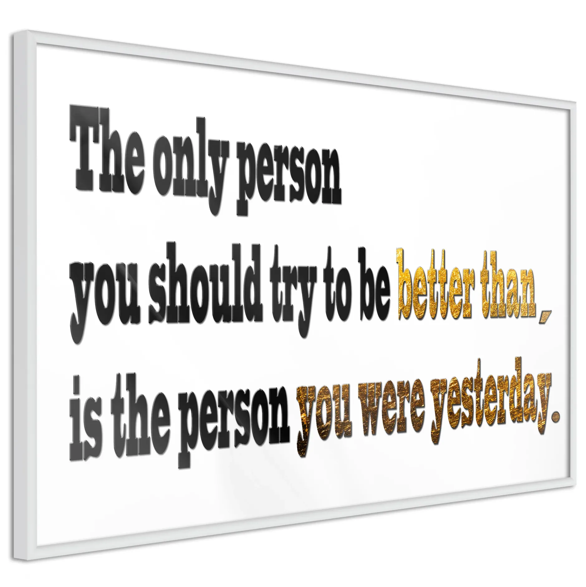 Poster 'Outdo Yourself'