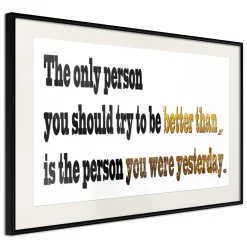 Poster 'Outdo Yourself'