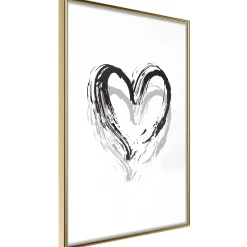 Poster 'Painted Declaration of Love'