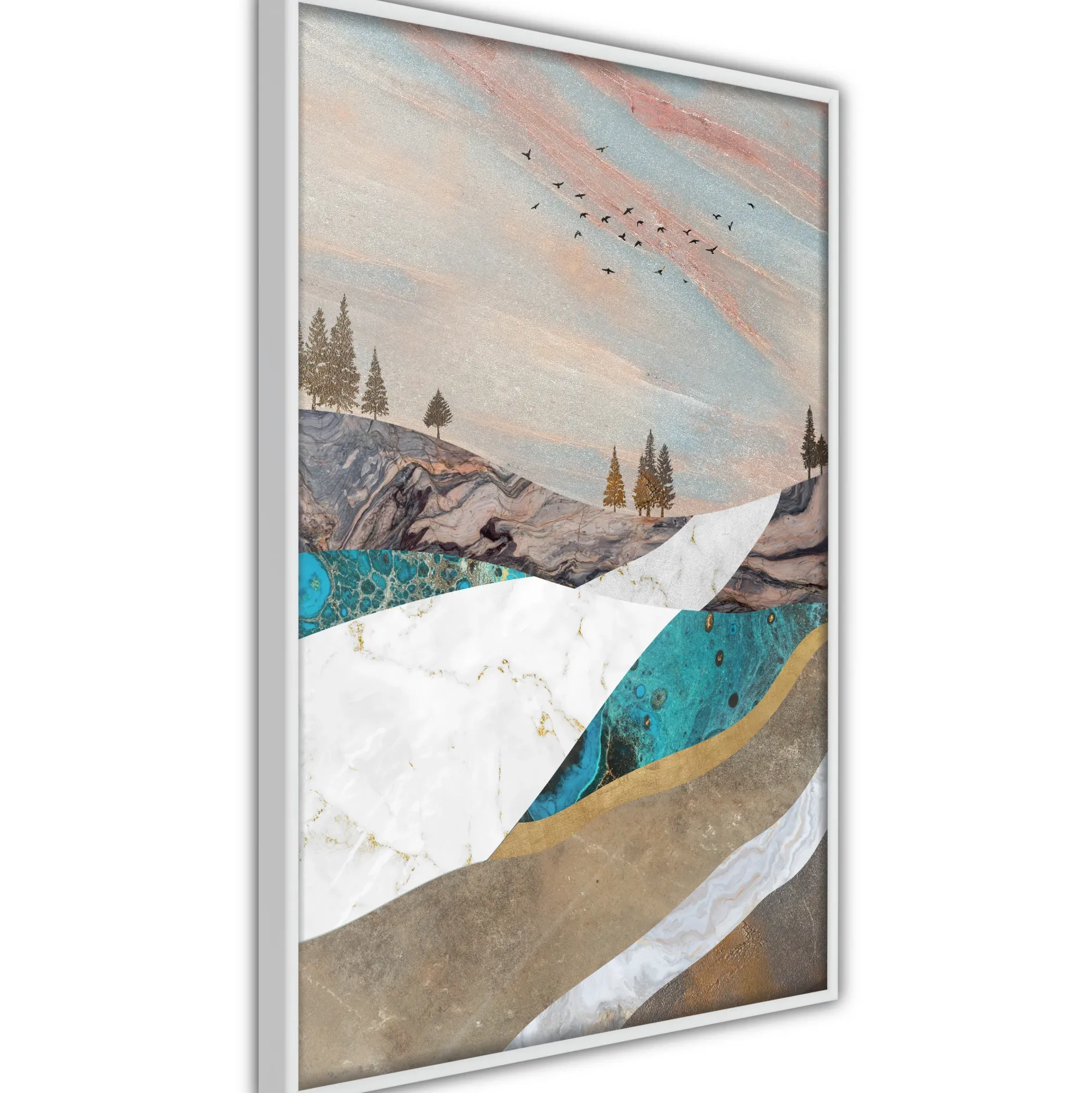 Poster 'Painted Landscape'