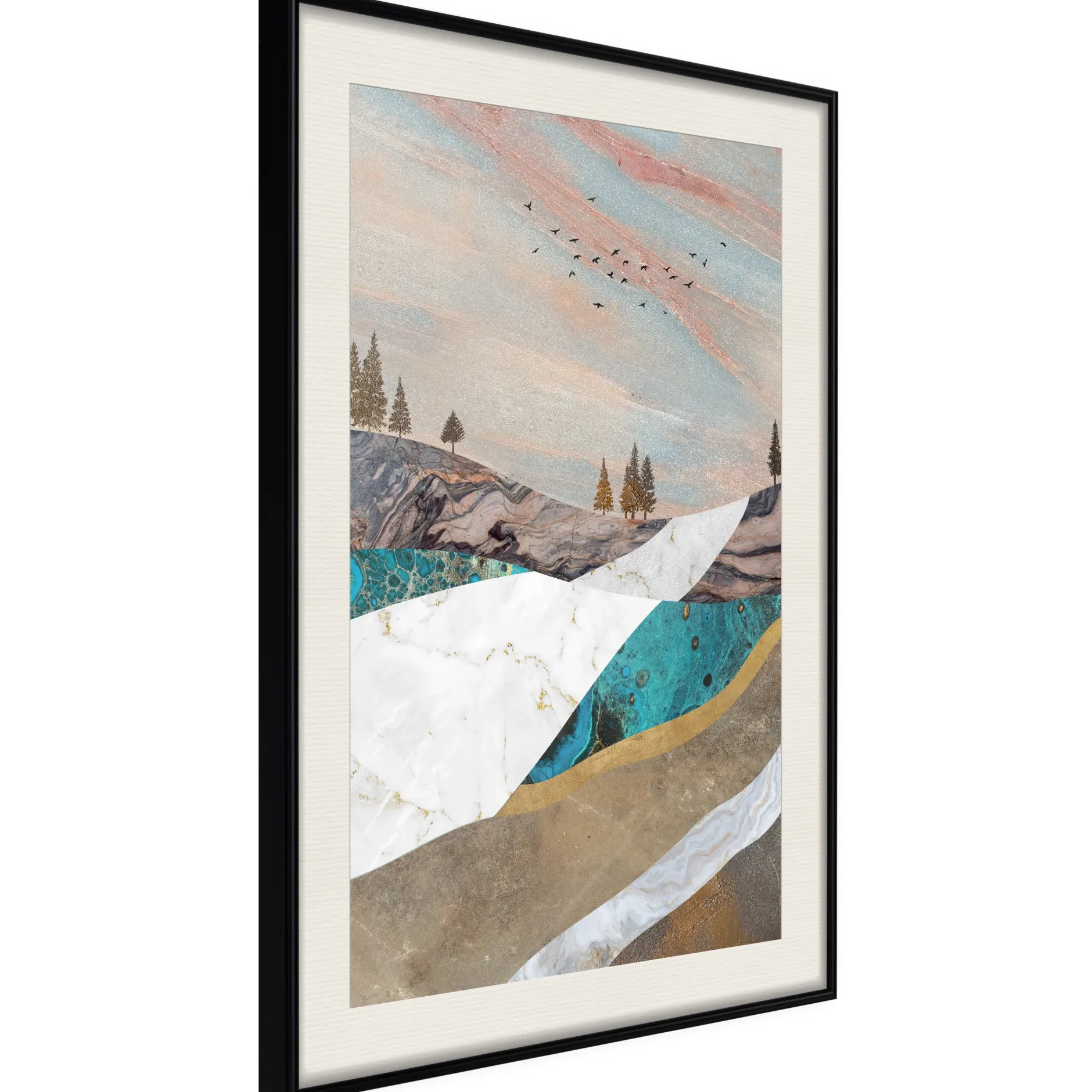 Poster 'Painted Landscape'