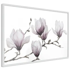 Poster 'Painted Magnolias'