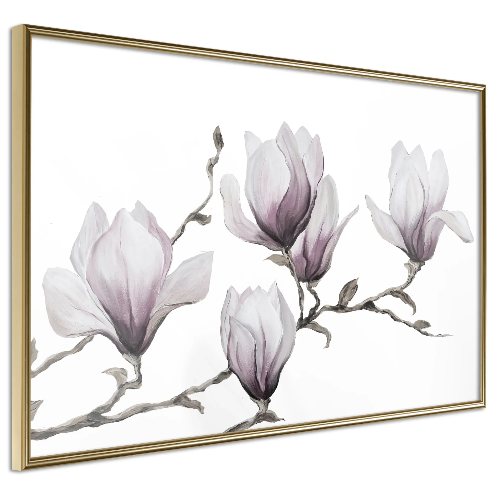 Poster 'Painted Magnolias'