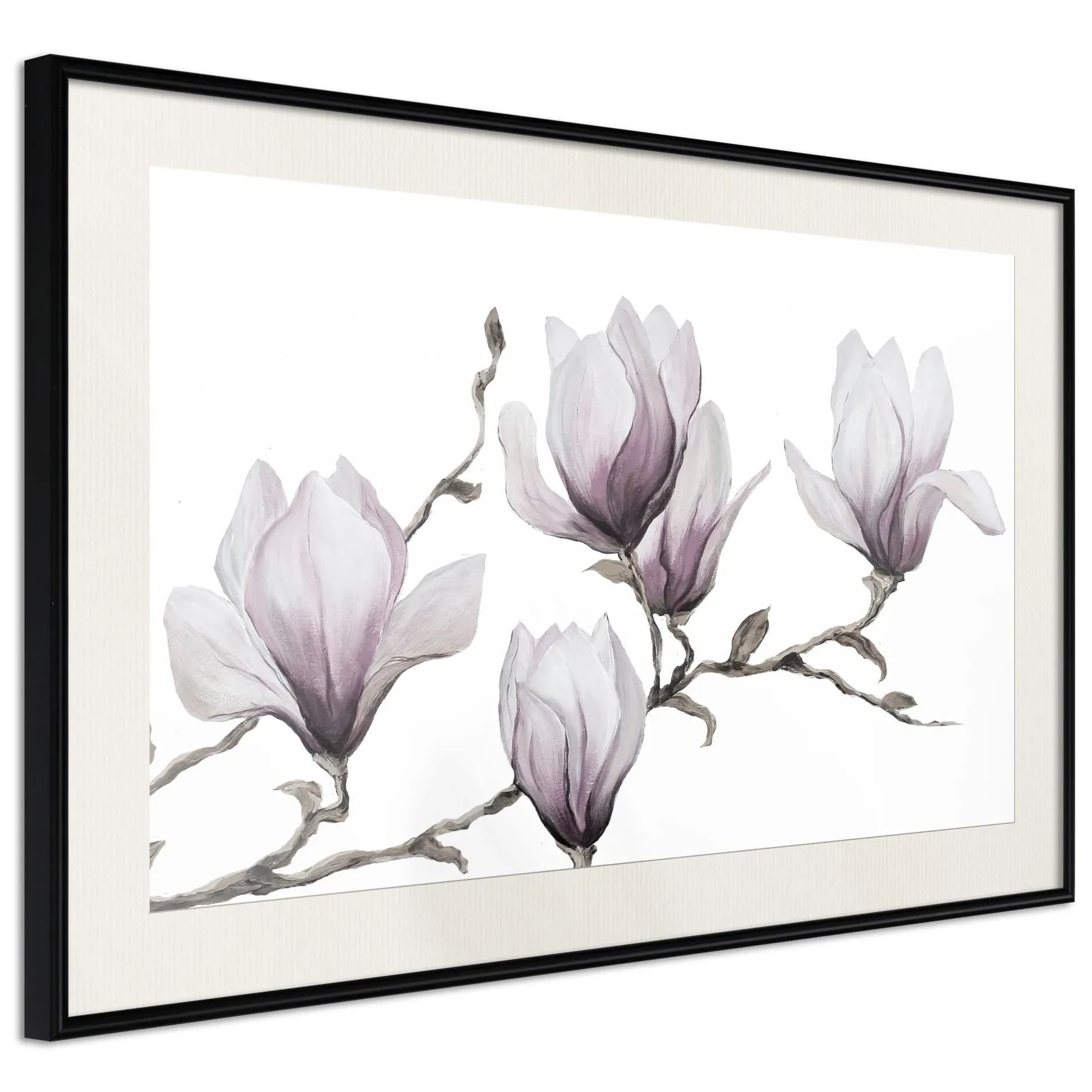 Poster 'Painted Magnolias'
