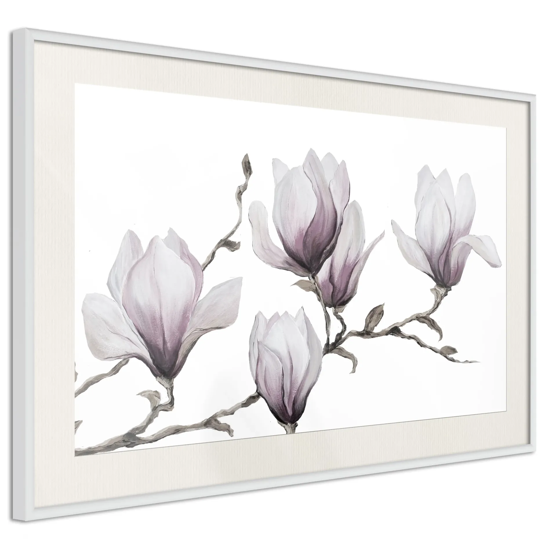 Poster 'Painted Magnolias'