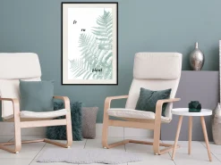 Poster 'Pale Green Fern'