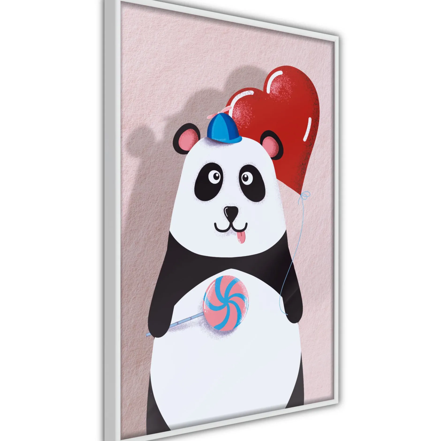 Poster 'Panda with a Balloon'