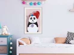Poster 'Panda with a Balloon'