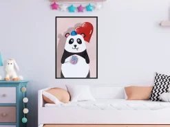 Poster 'Panda with a Balloon'