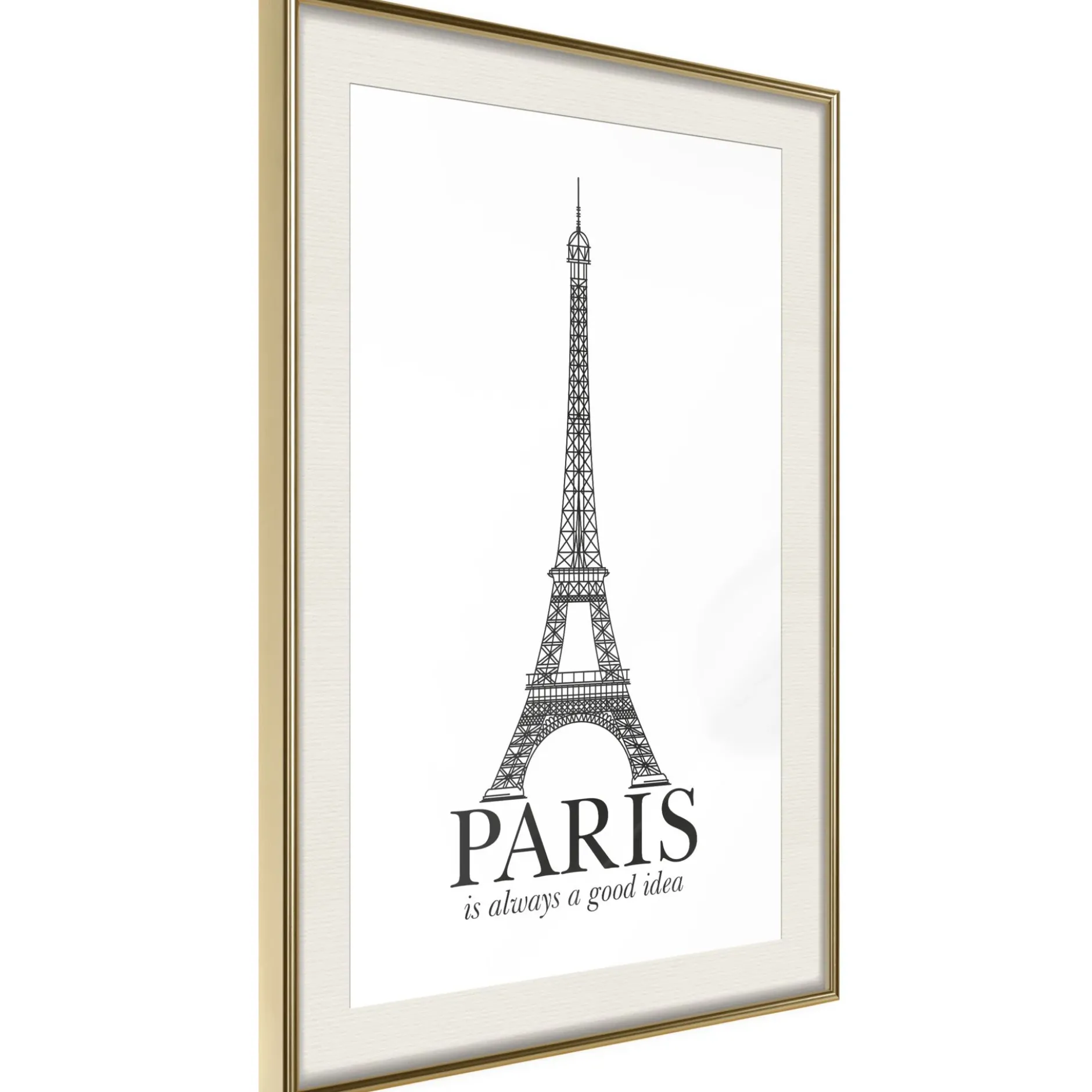 Poster 'Paris Is Always a Good Idea'