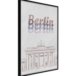 Poster 'Pastel Berlin'