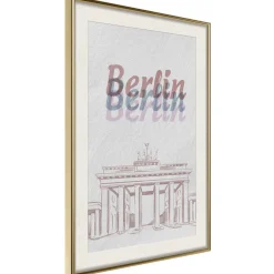 Poster 'Pastel Berlin'