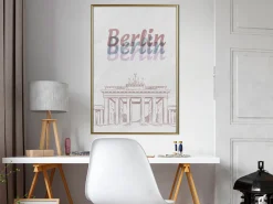 Poster 'Pastel Berlin'