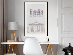 Poster 'Pastel Berlin'