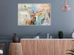 Poster 'Pastel Deer'
