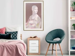 Poster 'Pastel Lady'